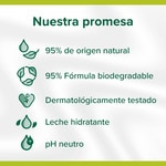 Natur Balance Nourishing cream bath gel with Milk & Honey bottle 600 ml