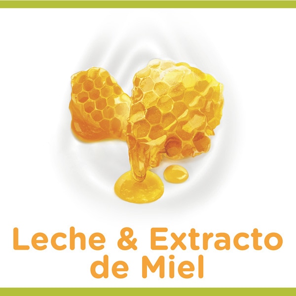 Natur Balance Nourishing cream bath gel with Milk & Honey bottle 600 ml