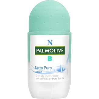 desodorante roll-on Tacto Puro Classic con extracto de pura leche 24h envase 50 ml - Palmolive