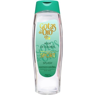 agua de colonia Sport botella 750 ml - Gotas De Oro