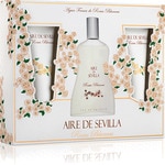 White Roses gift box with natural eau de toilette for women spray 150 ml + 150 ml tube of scented moisturising body cream + 75 ml tube of shower gel