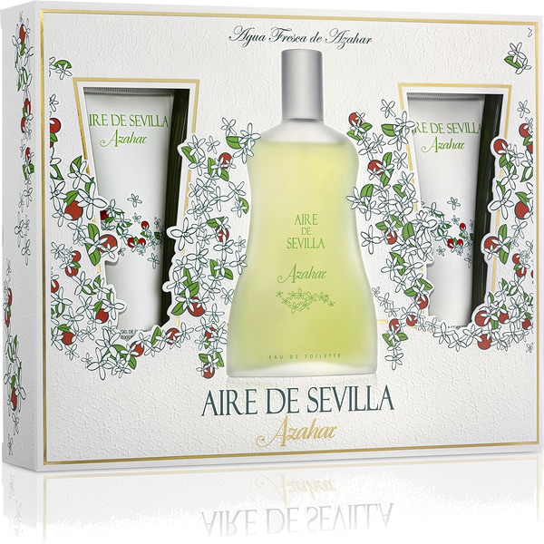 Orange Blossom presentation box with natural eau de toilette for women spray 150 ml + bath gel 150 ml tube + exfoliating body lotion 150 ml tube