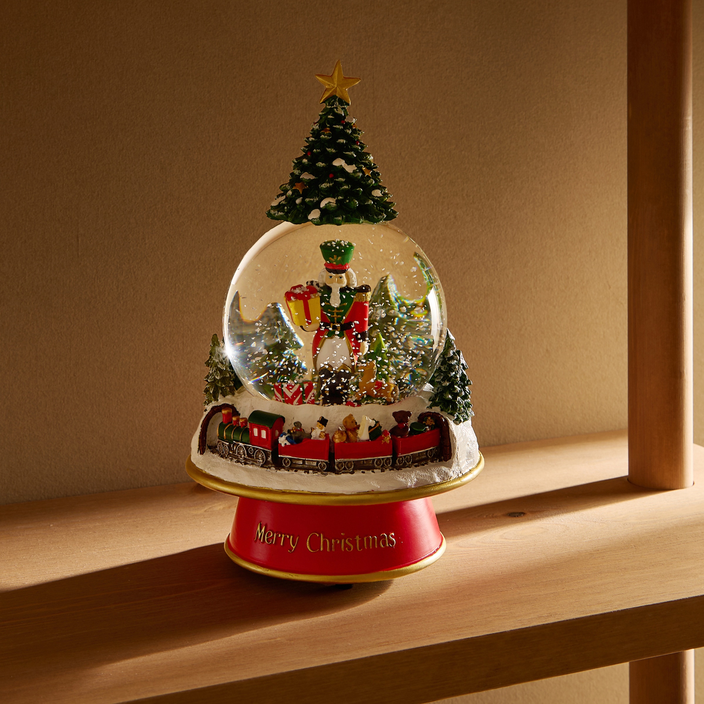 Bola de nieve Cascanueces Navidad Multicolor-1