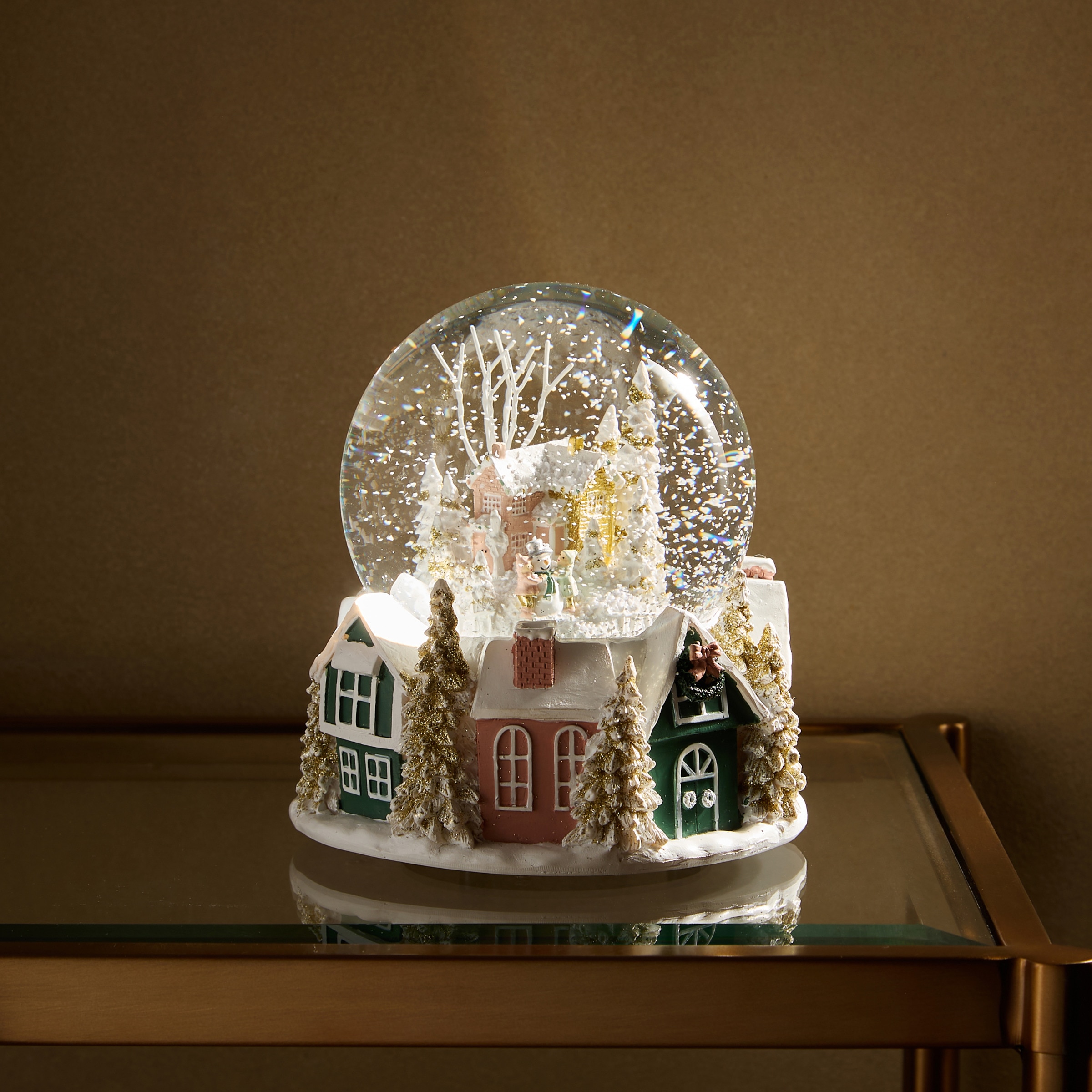 Bola de nieve con música Casas Navidad El Corte Inglés Multicolor-1