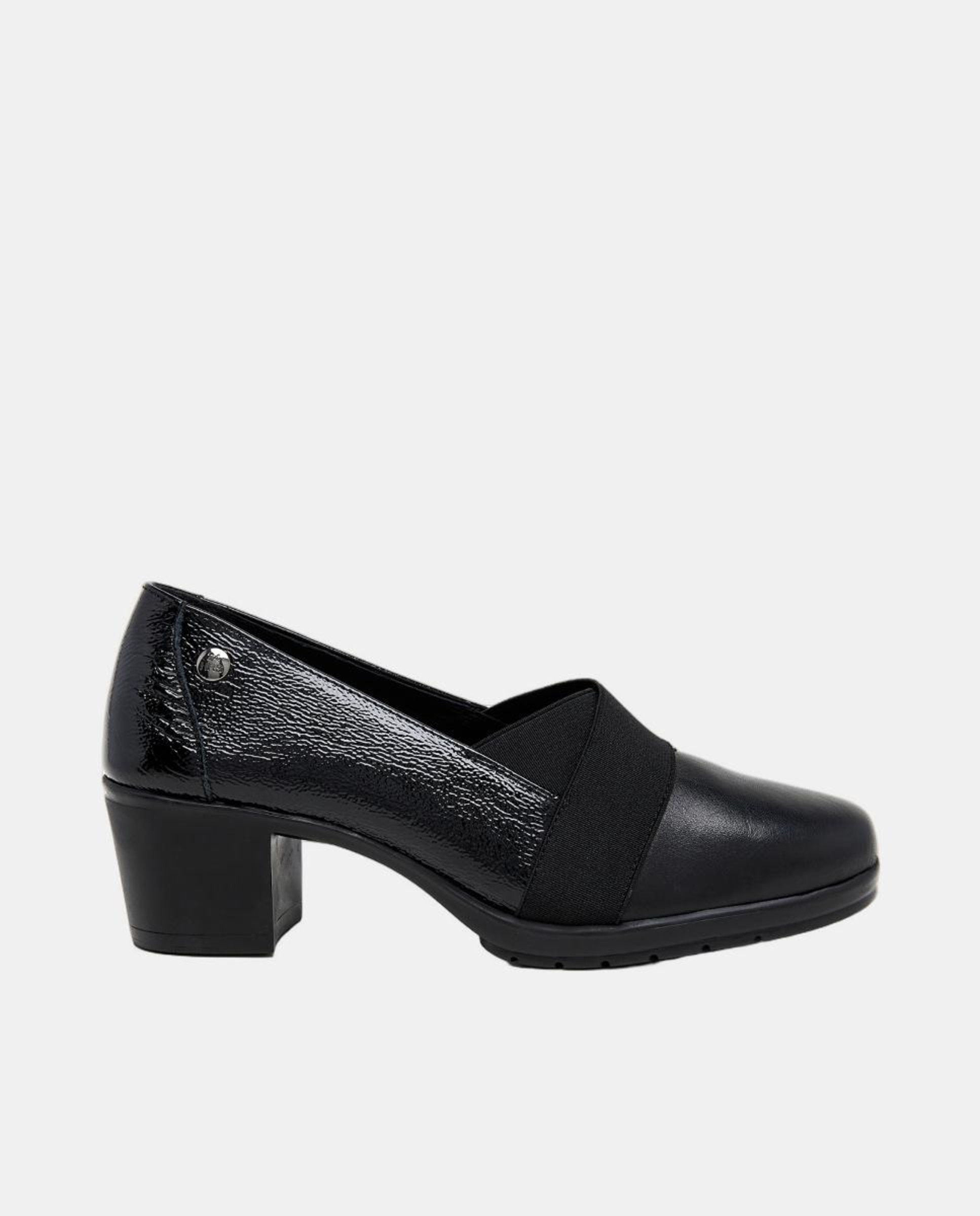 Imagem 0 de Sapatos de Salto em Napa e Verniz - Bordeaux