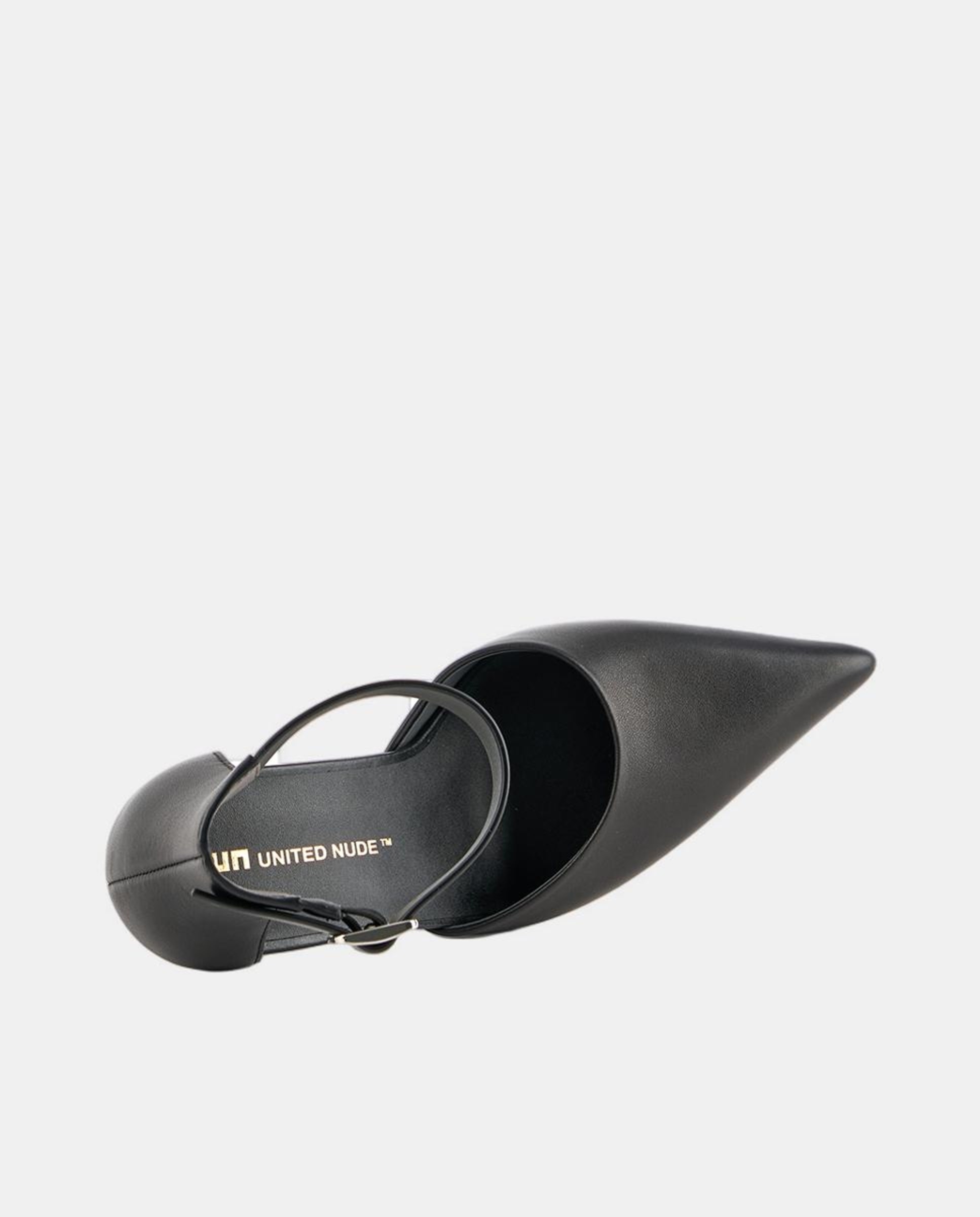 Sapatos em Pele com Salto Preto-5