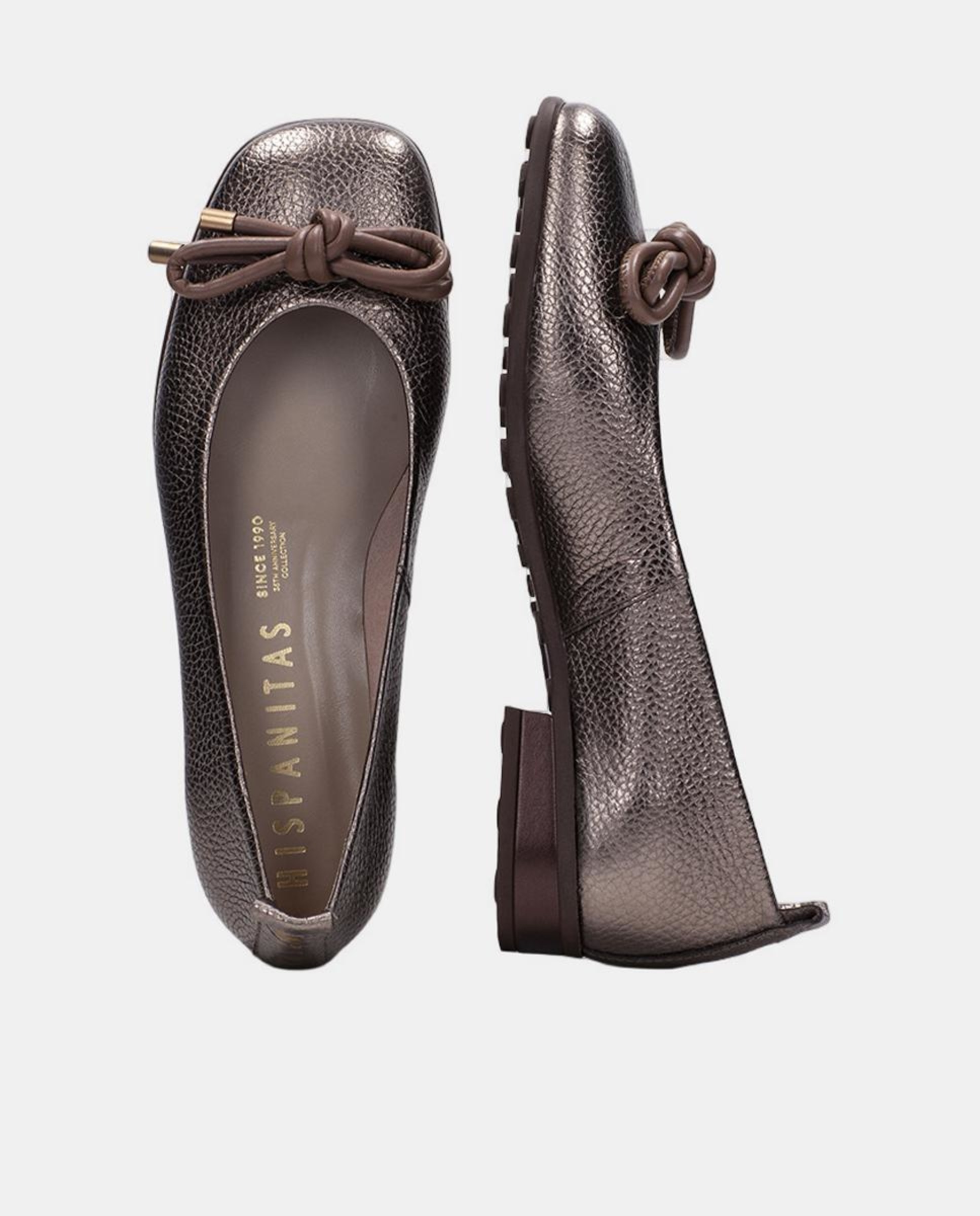 Sapatos Tipo Sabrinas Castanho taupe-4