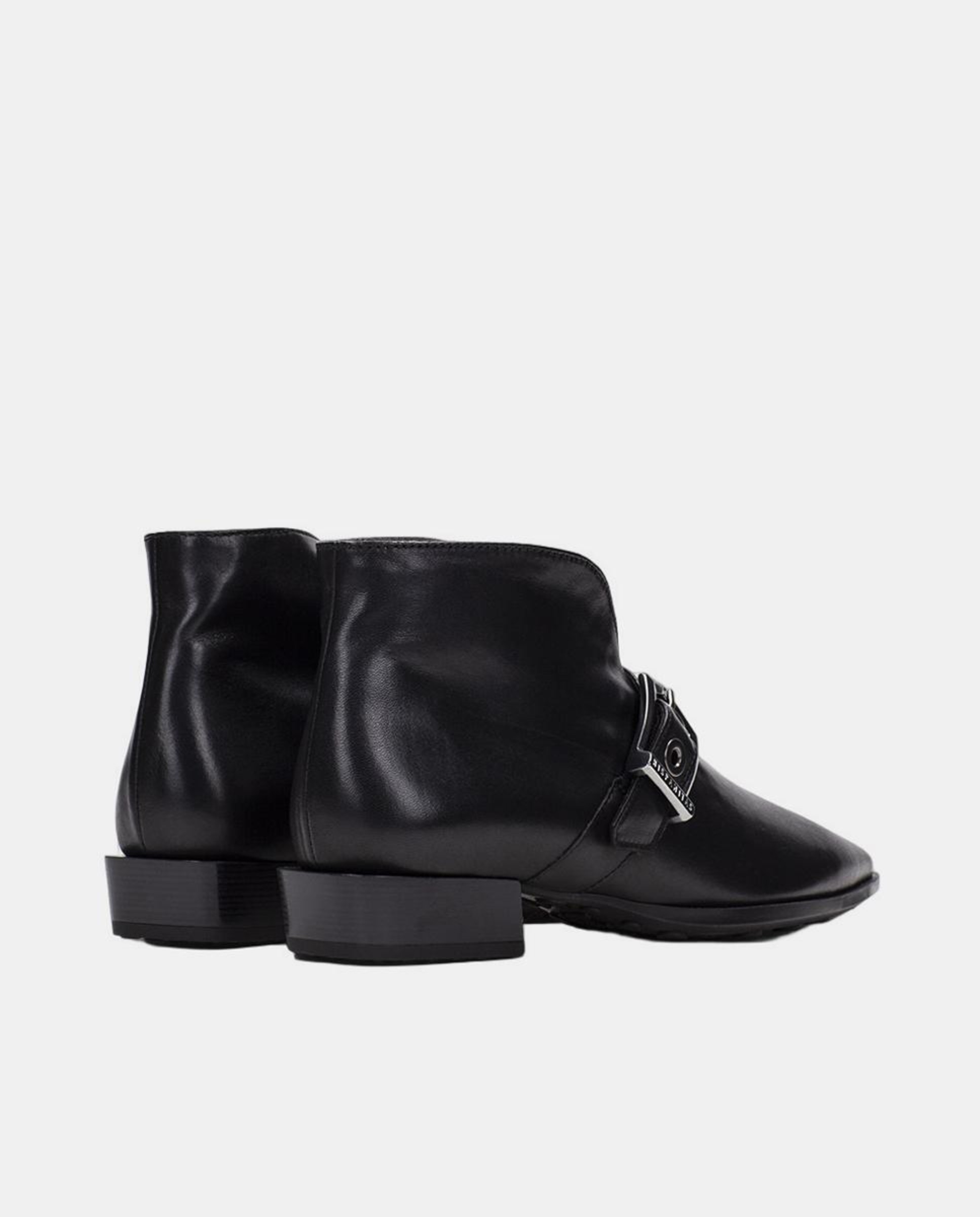 Sapatos Tipo Botins Preto-3