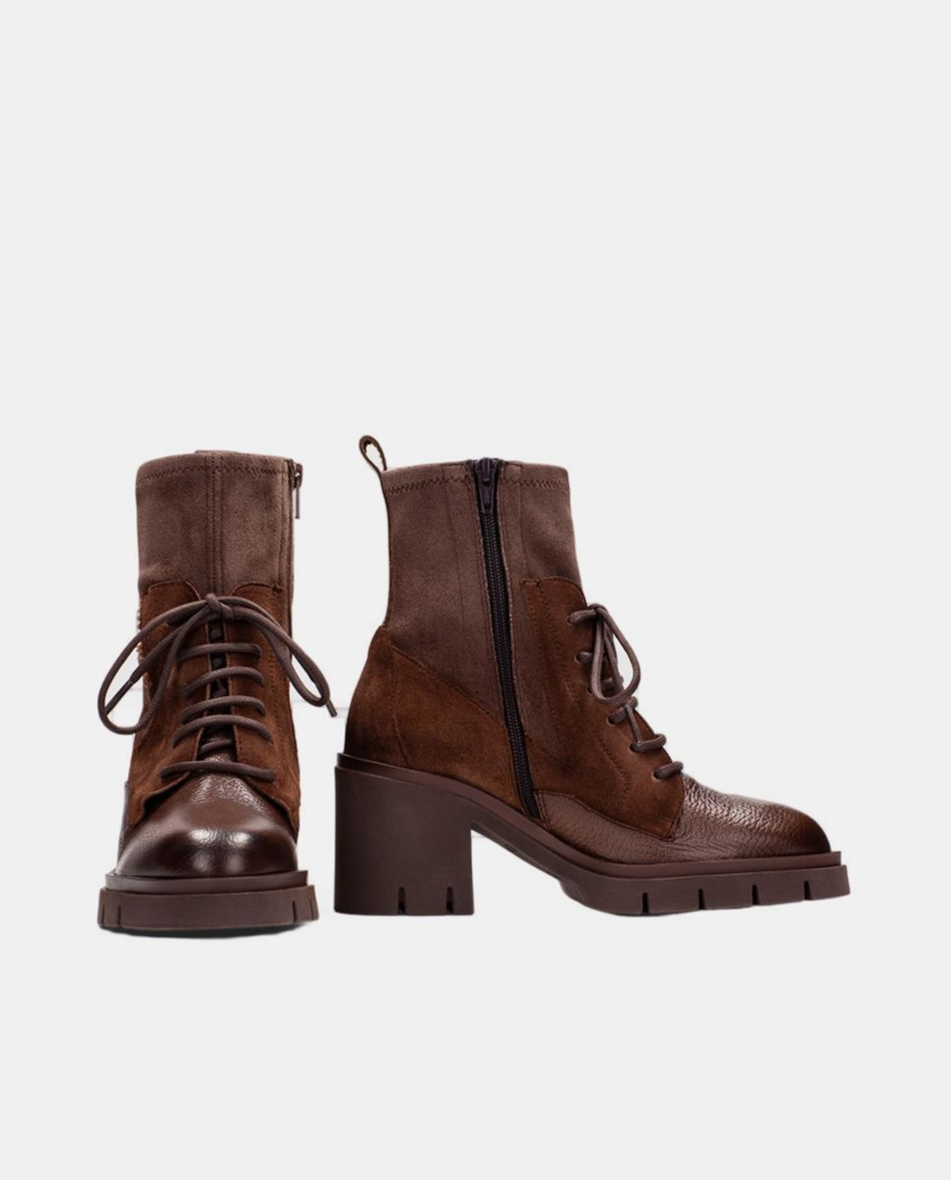 Sapatos Tipo Botins Couro-4
