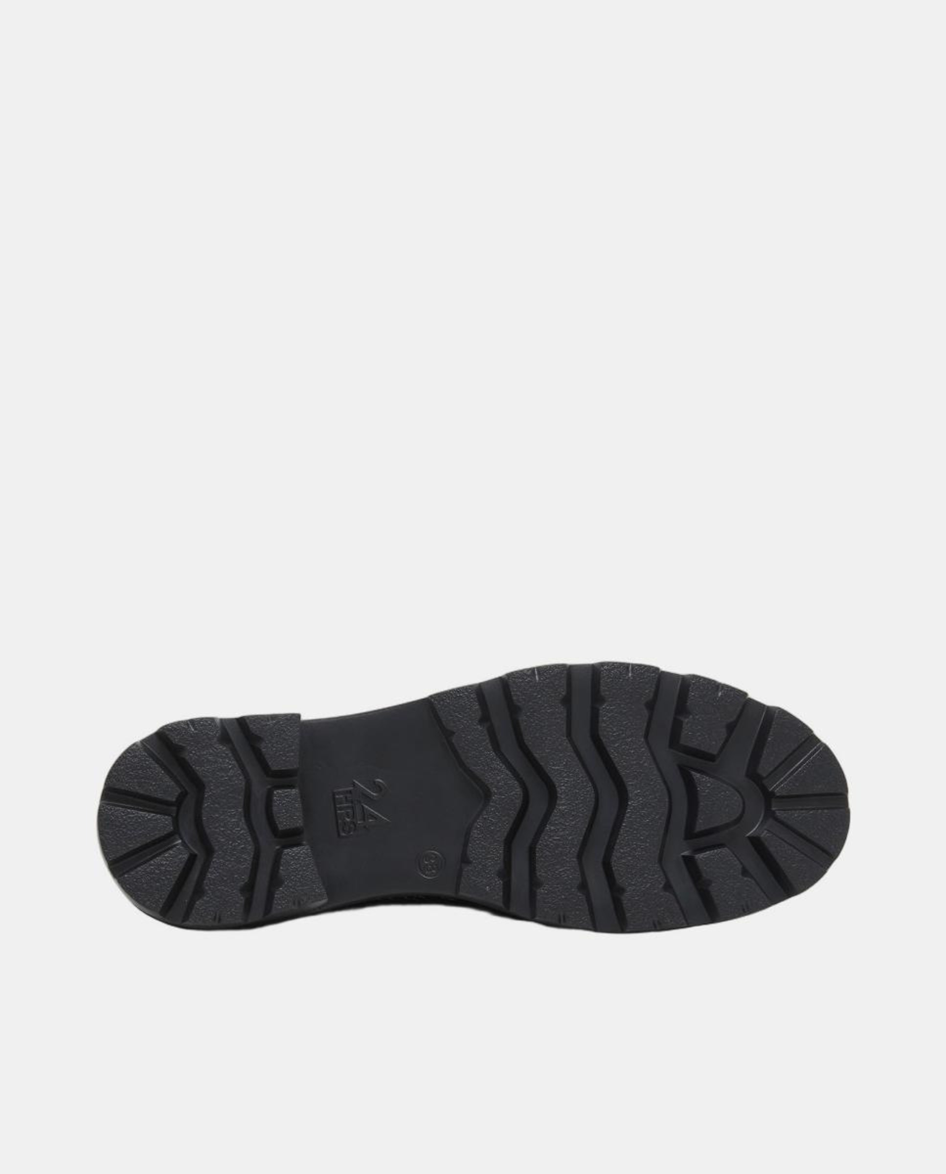Bluchers em Verniz com Sola Track - Preto Preto-4