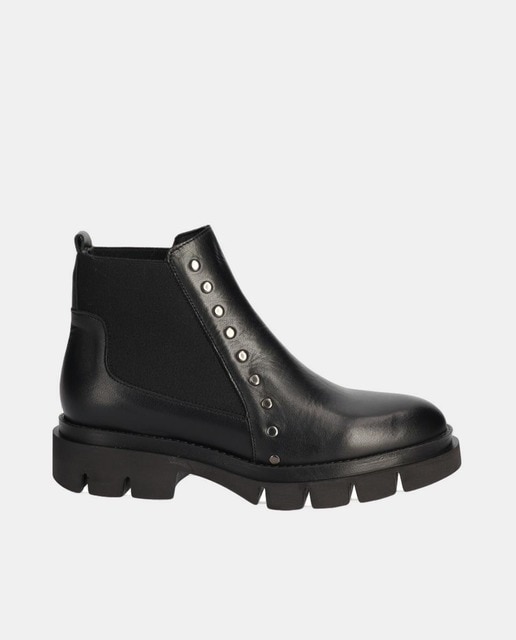 Imagen 0 de Botin de mujer en piel con piso track