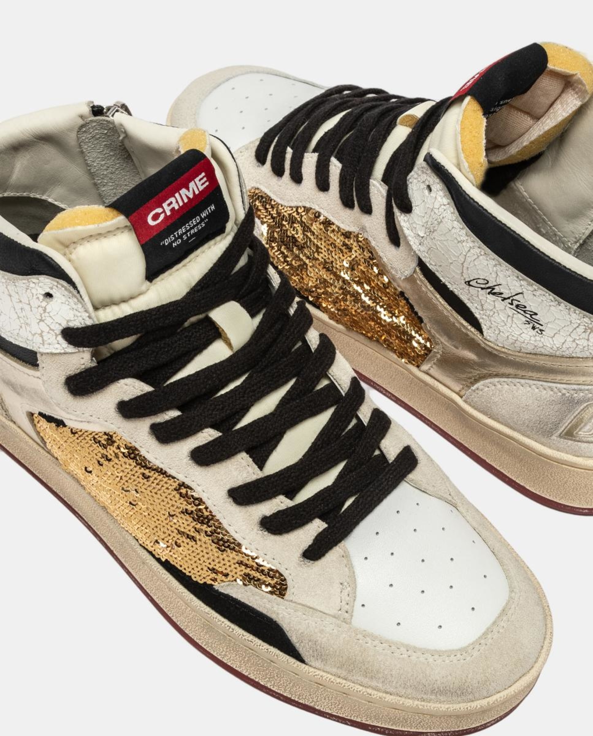 Sapatilhas Tipo Retrobasket Altas Multicolor-6