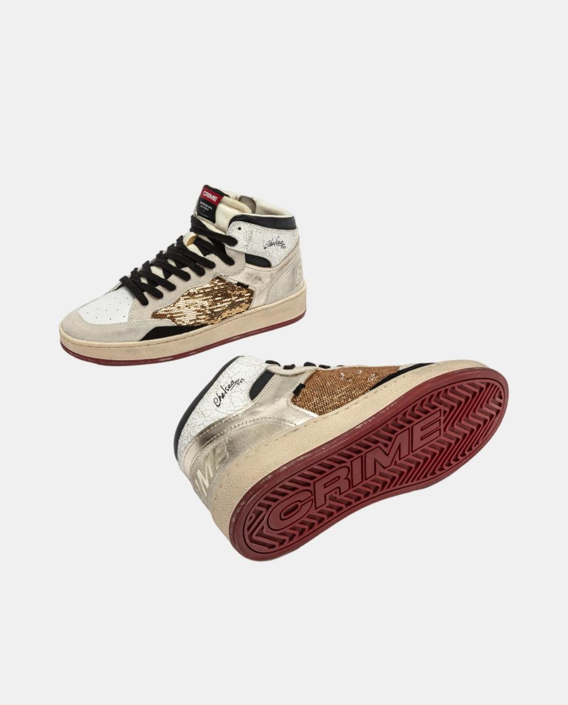 Sapatilhas Tipo Retrobasket Altas Multicolor-4