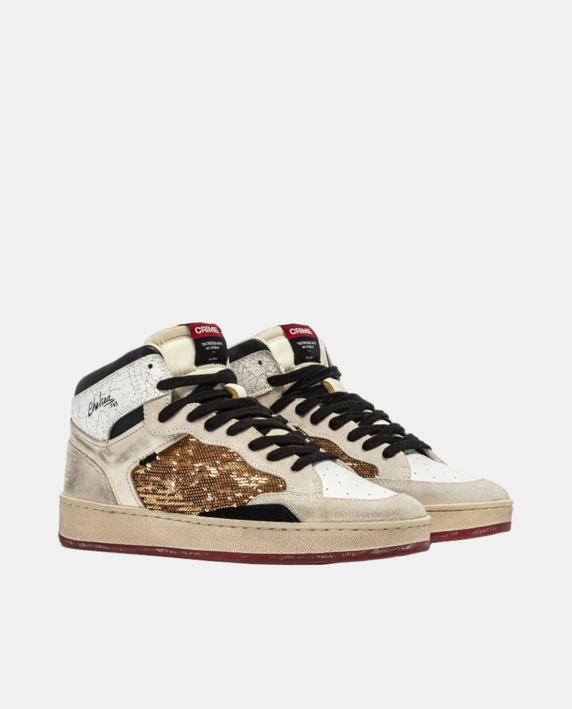 Sapatilhas Tipo Retrobasket Altas Multicolor-2