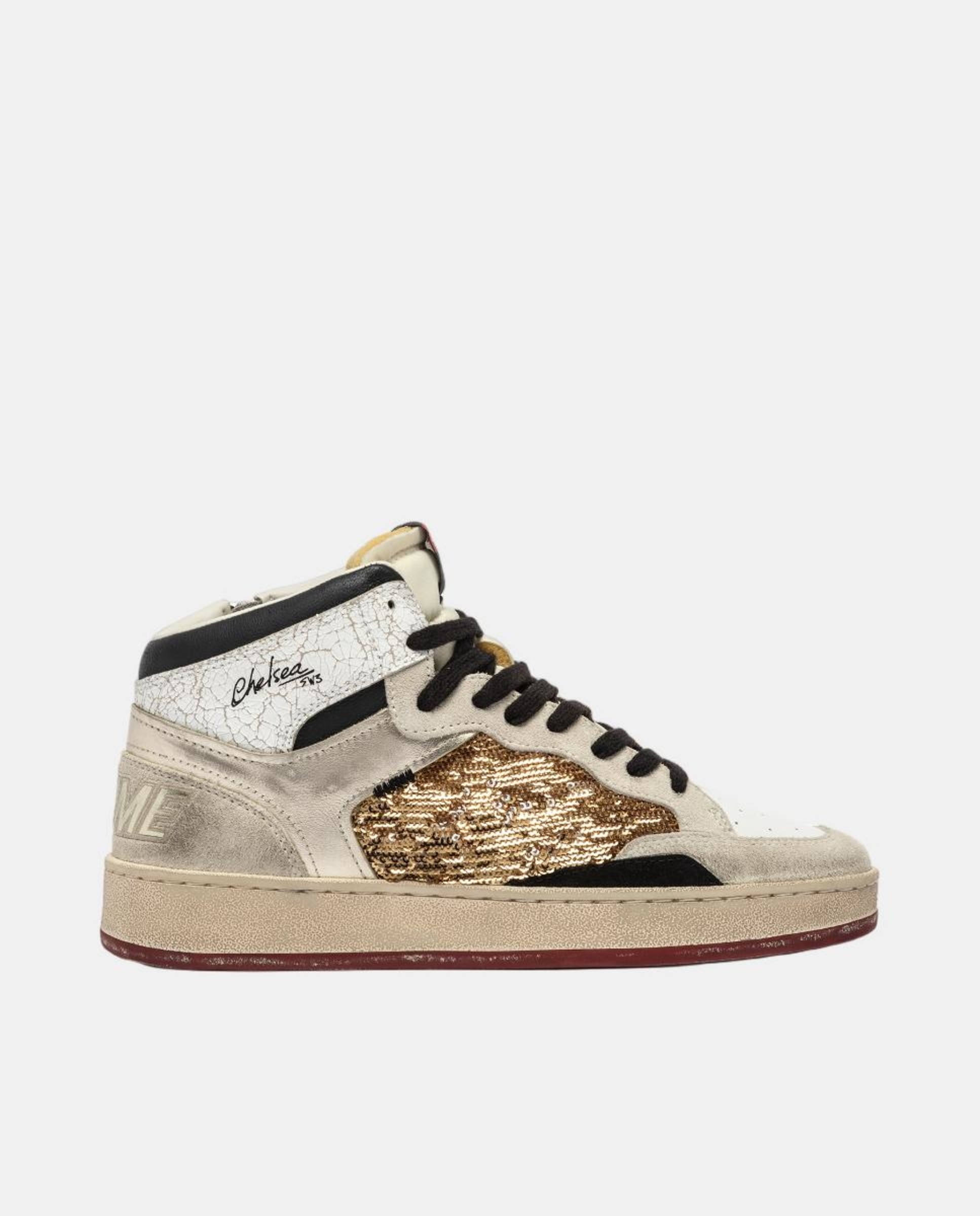 Sapatilhas Tipo Retrobasket Altas Multicolor-1