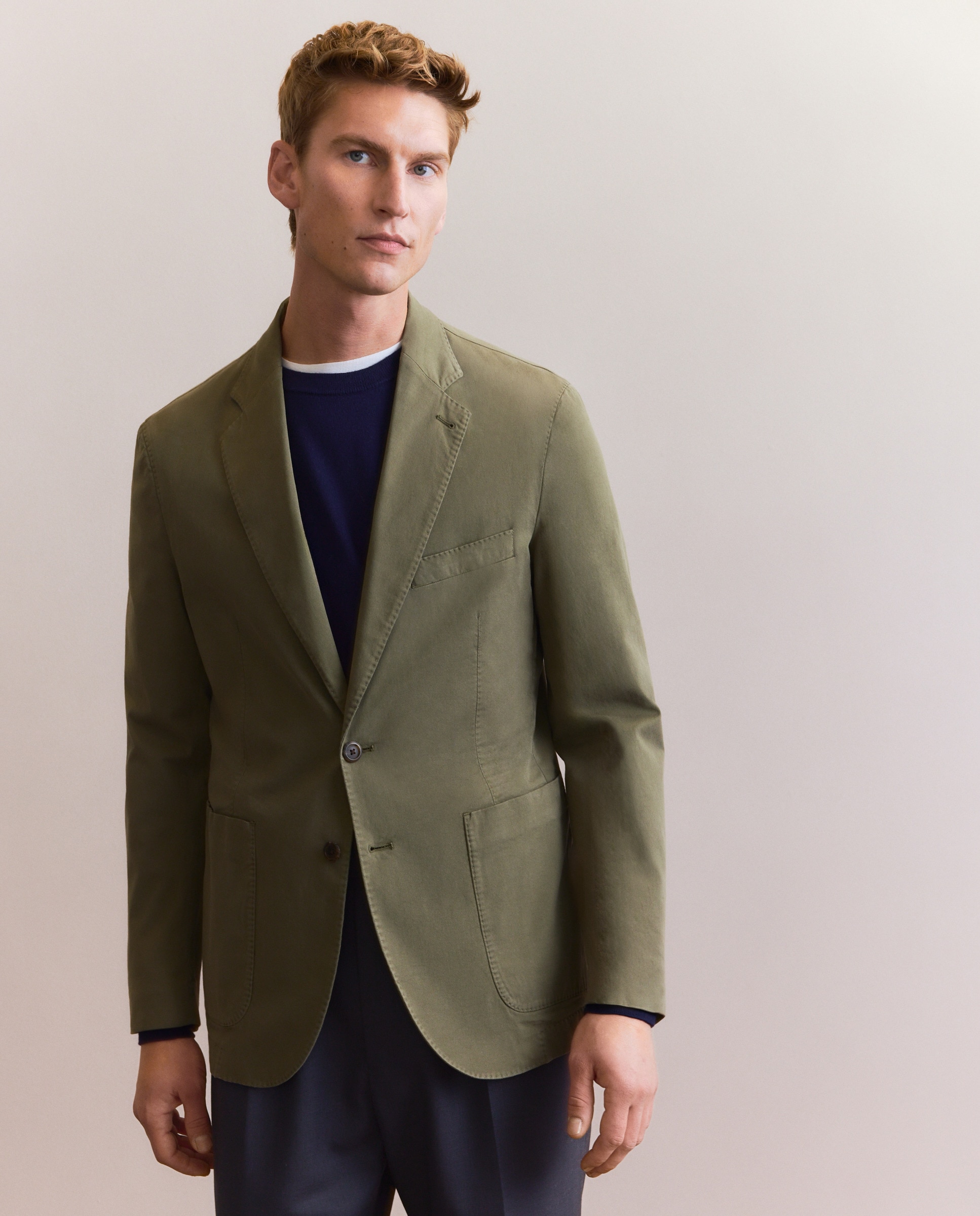 Casaco de Algodão Verde-2