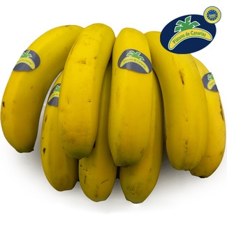 Plátano de Canarias IGP al peso (peso aproximado de la unidad 135 g)