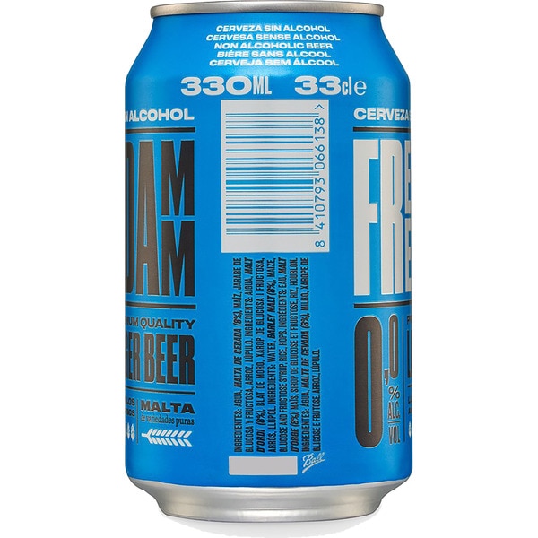 helles Lagerbier 0,0% Alkohol Dose 33 cl