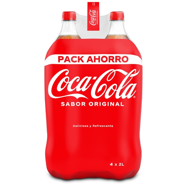original cola soft drink 4-pack bottles 2 l