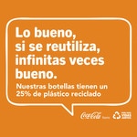 Sparkling orange soft drink 2-pack bottles 2 l