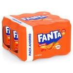 Orangenerfrischungsgetränk mit Kohlensäure, 9er-Pack Dosen 33 cl