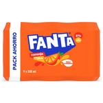 Orangenerfrischungsgetränk mit Kohlensäure, 9er-Pack Dosen 33 cl