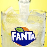 Sparkling lemon soft drink bottle 50 cl