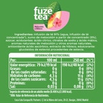 Erfrischungsgetränk aus schwarzem Tee Pfirsich und Hibiskus Flasche 50 cl