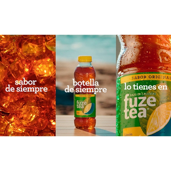 original flavour lemon tea soft drink bottle 50 cl