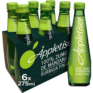 refresco de zumo de manzana con gas burbujas finas pack 6 botellas 27,50 cl - Appletiser
