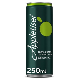 refresco de zumo de manzana con gas burbujas finas lata 25 cl - Appletiser