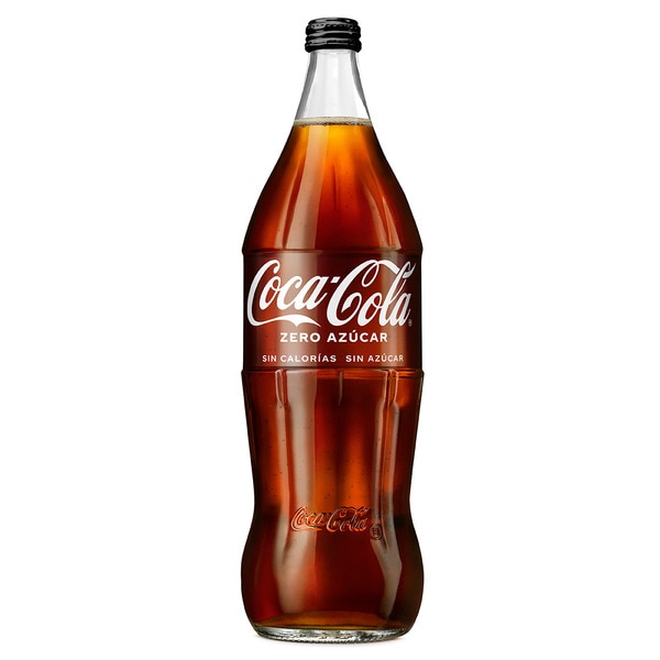 Cola-Erfrischungsgetränk zuckerfrei Flasche 1 l (Glasbehälter)