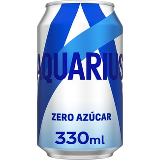 bebida isotónica sin azúcar sabor limón lata 33 cl - Aquarius Zero
