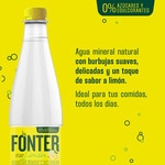 sparkling natural mineral water with a touch of lemon bottle 0,5 l 0% sugars or sweeteners