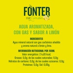 sparkling natural mineral water with a touch of lemon bottle 0,5 l 0% sugars or sweeteners