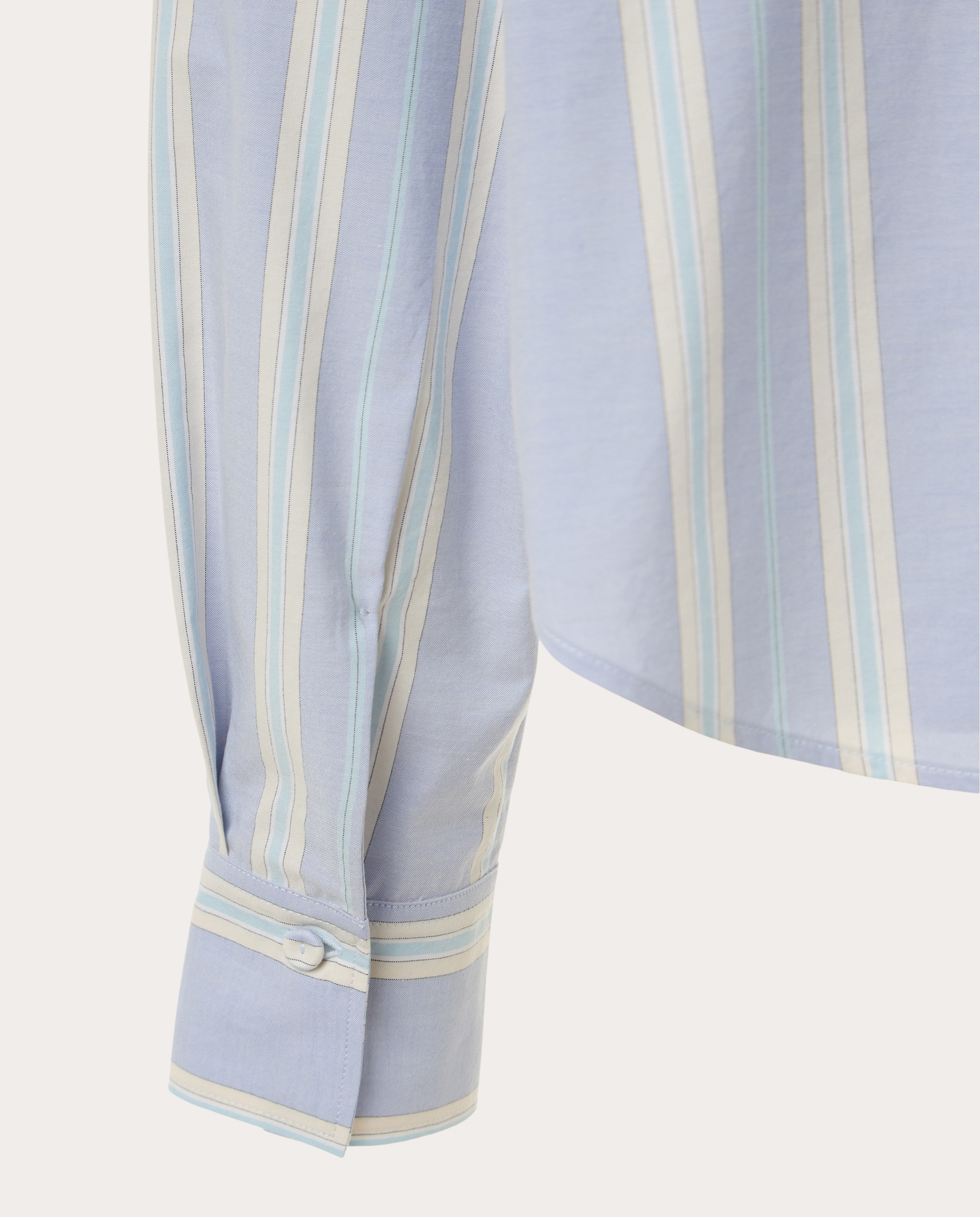 Camisa de algodão Multicolor-4