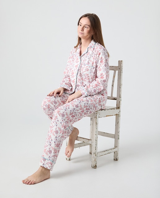 Imagen 0 de Pijama punto flores