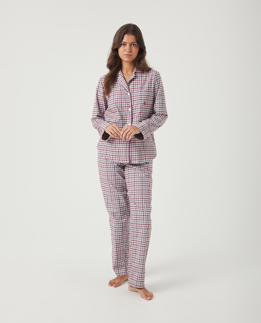 Imagem 0 de Pijama de Tecido aos Quadrados