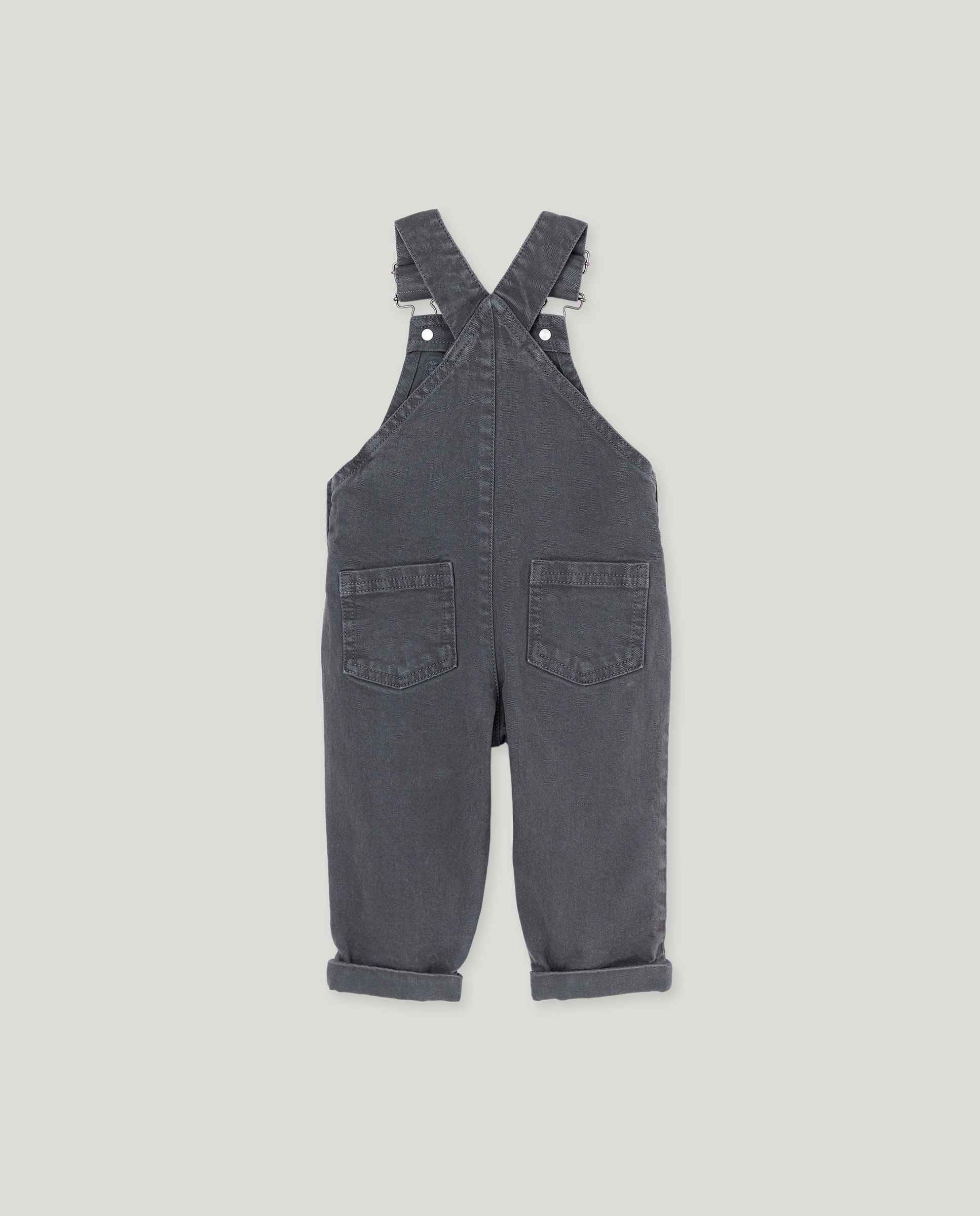 Peto de bebé denim color Azul-2