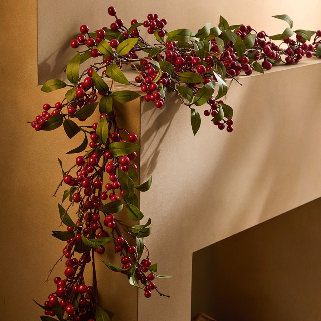 Imagen 0 de Guirnalda Berry con hojas de laurel Navidad El Corte Inglés