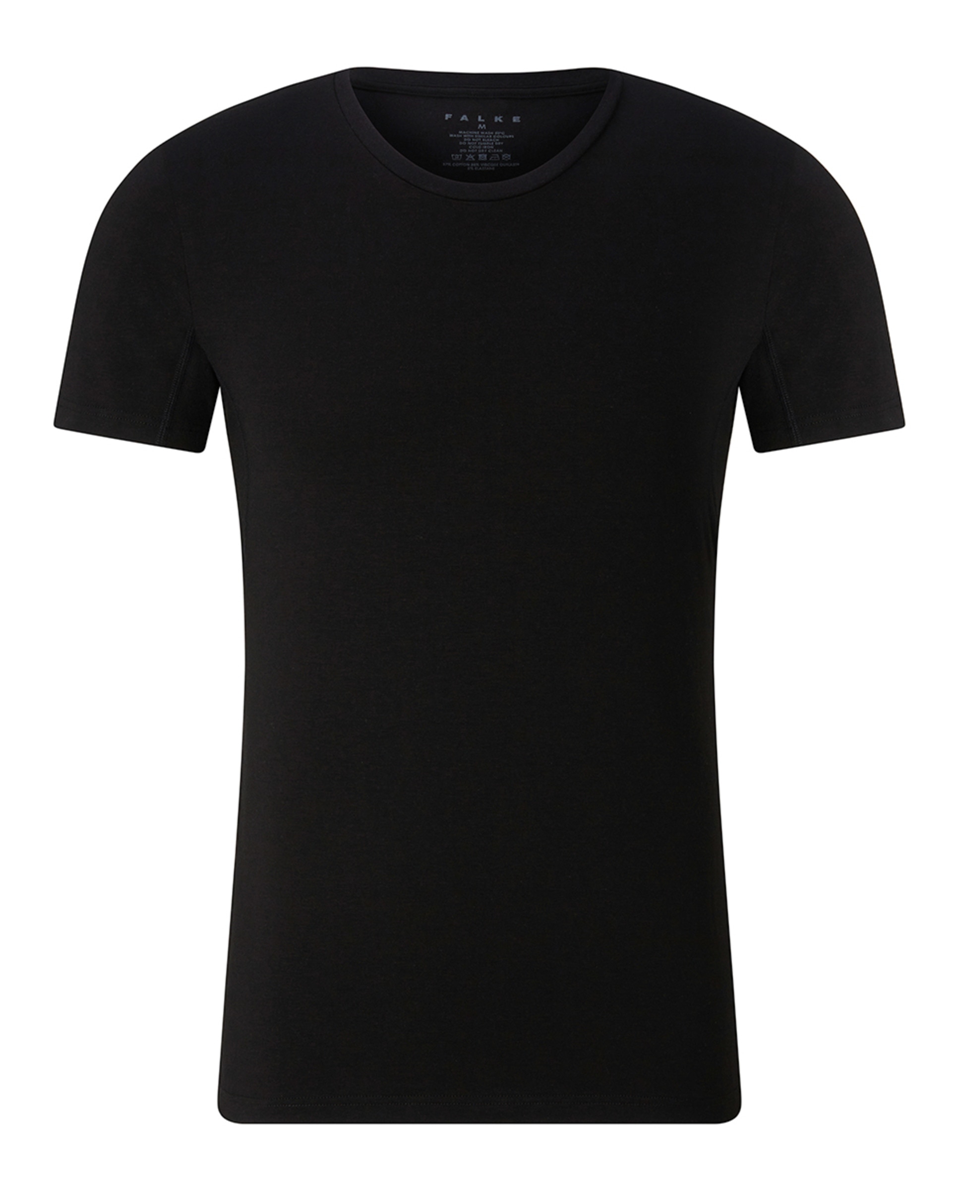 T-shirt Lisa de Manga Curta Preto-6