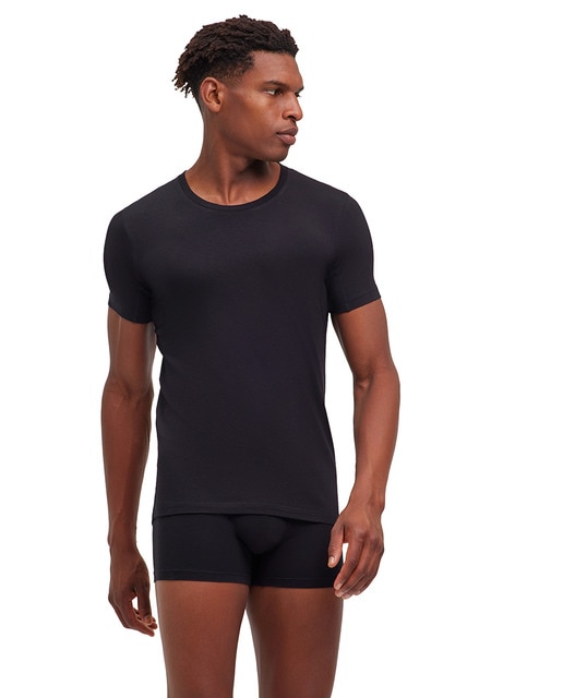 Imagem 0 de T-shirt Lisa de Manga Curta