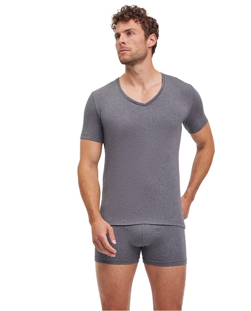 Imagem 0 de T-shirt Lisa de Manga Curta