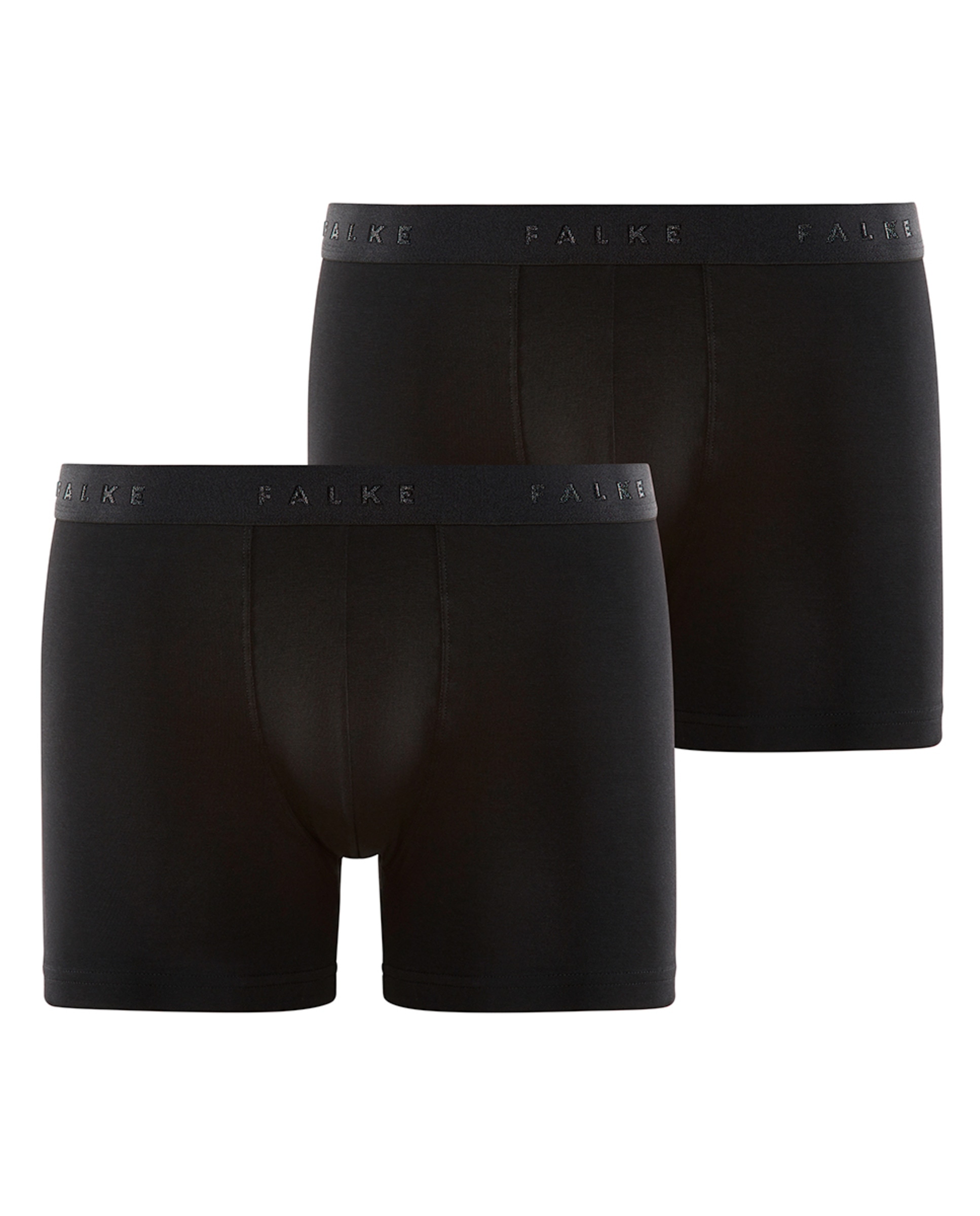 Imagen 7 de Boxer de punto liso de hombre - Falke - Negro Negro