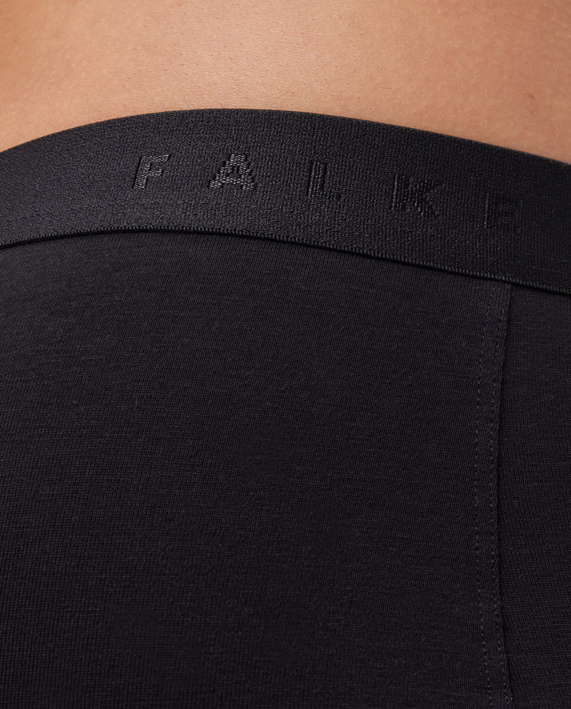 Imagen 5 de Boxer de punto liso de hombre - Falke - Negro Negro