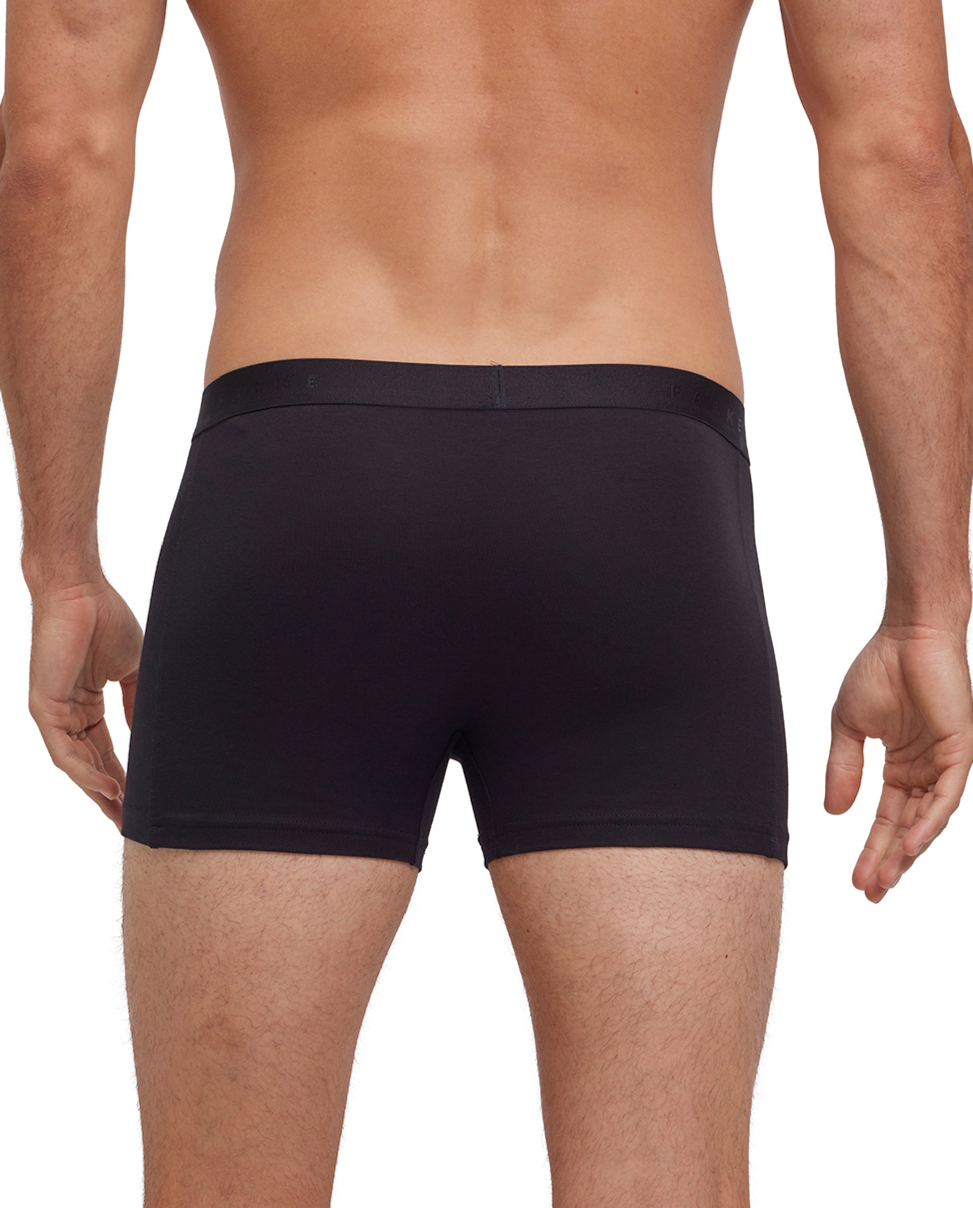 Imagen 3 de Boxer de punto liso de hombre - Falke - Negro Negro