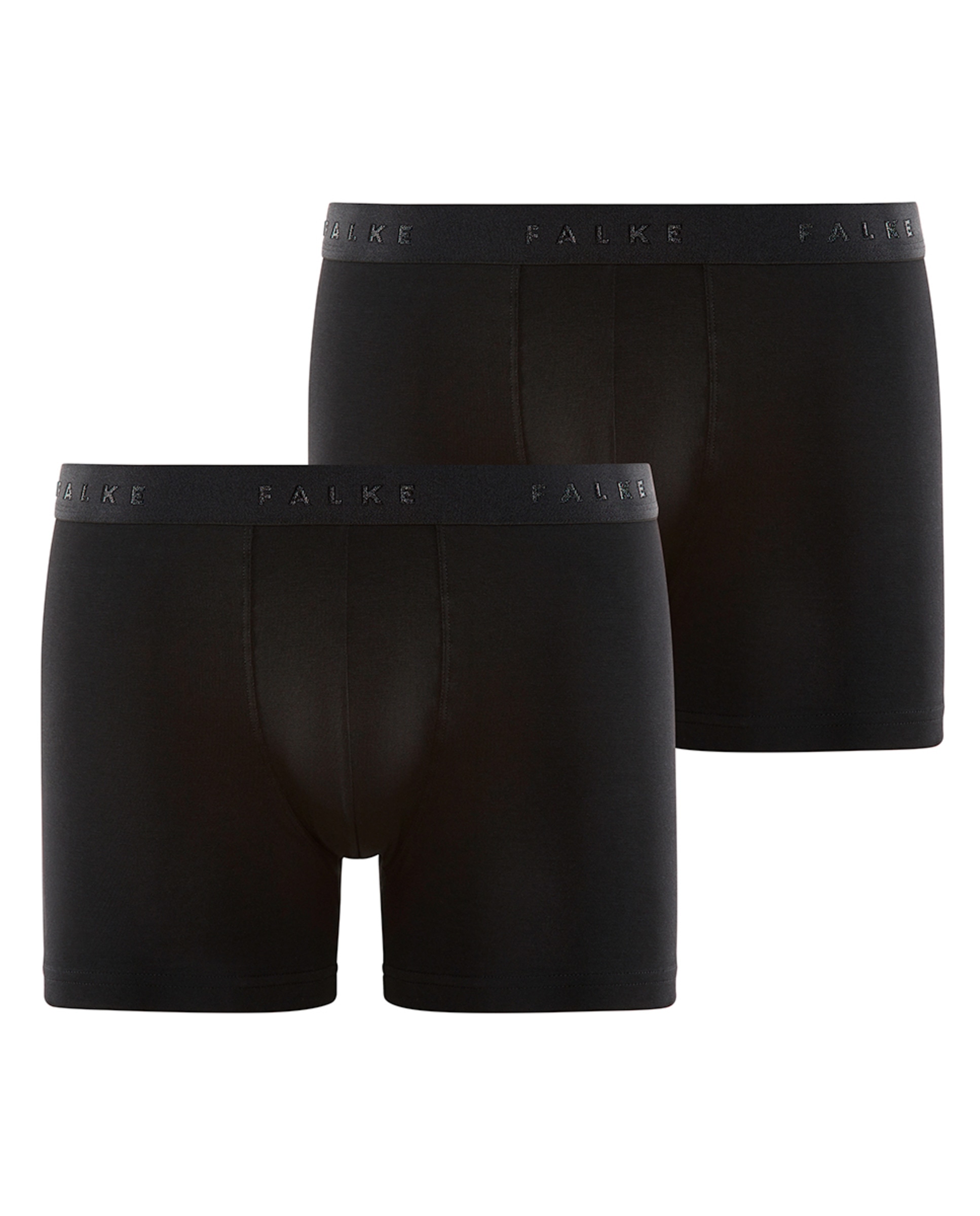 Imagen 1 de Boxer de punto liso de hombre - Falke - Negro Negro