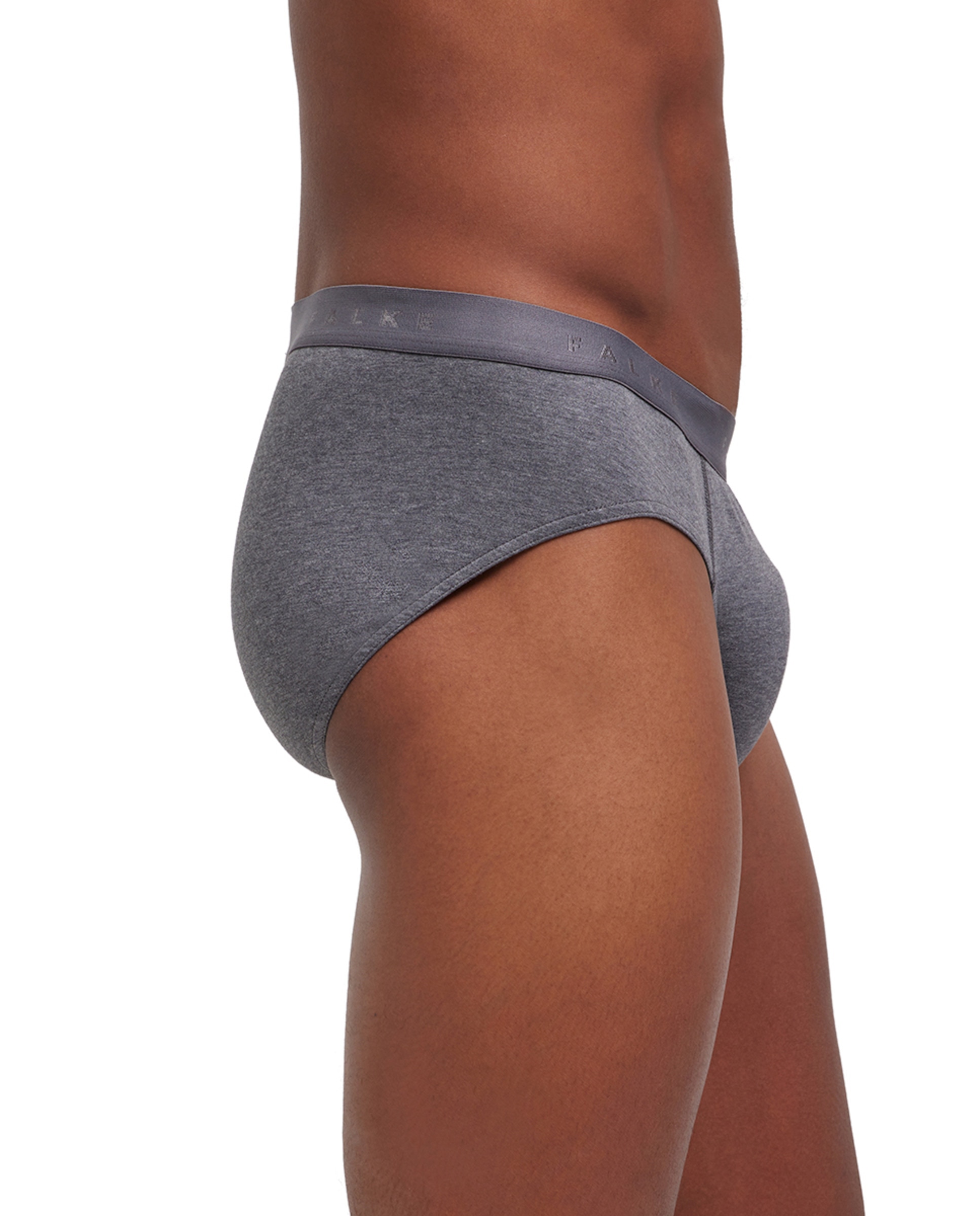 Slip de Ponto Liso Cinzento-escuro-4