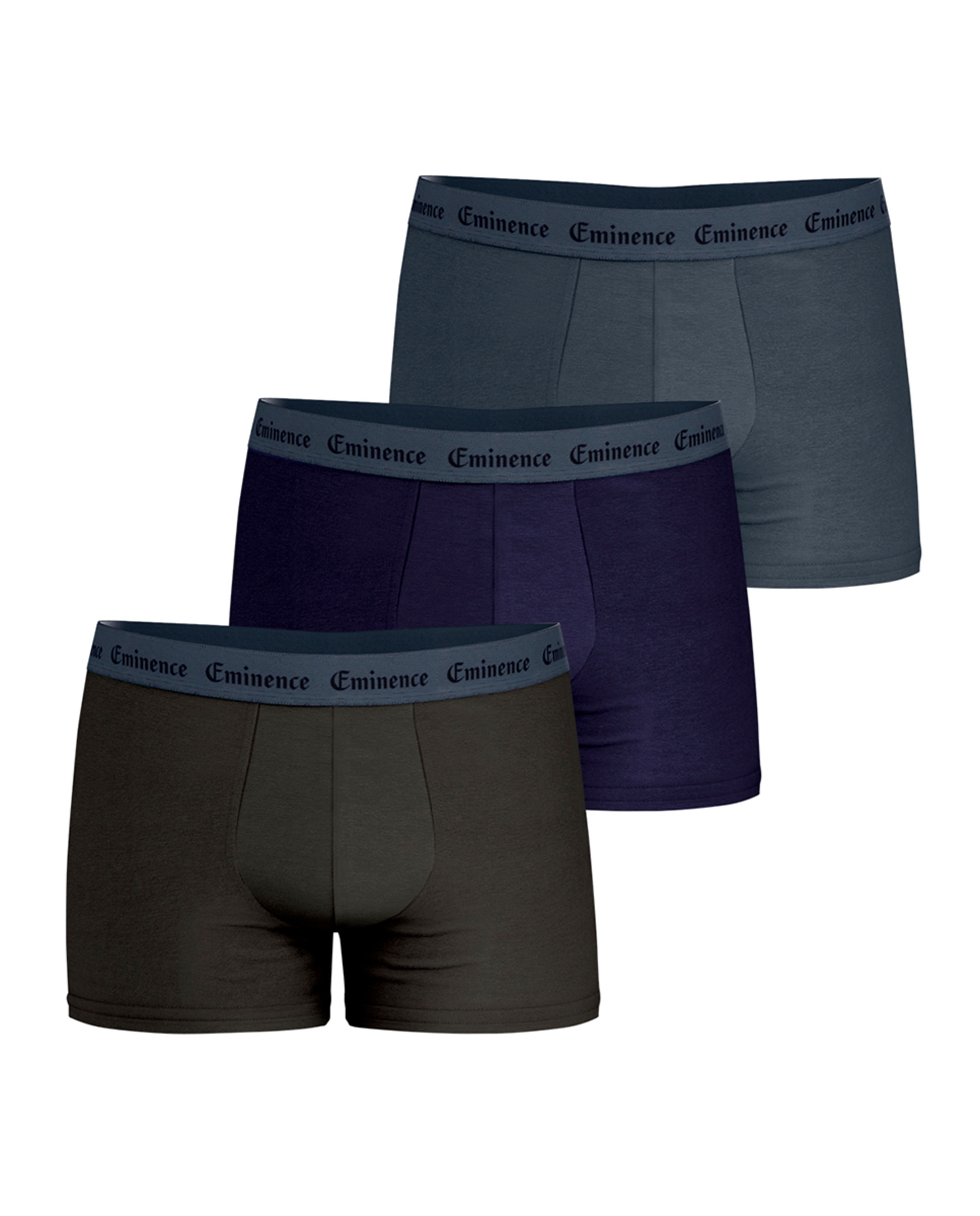 Pack de 3 Slips Combinados de Malha Multicolor-3