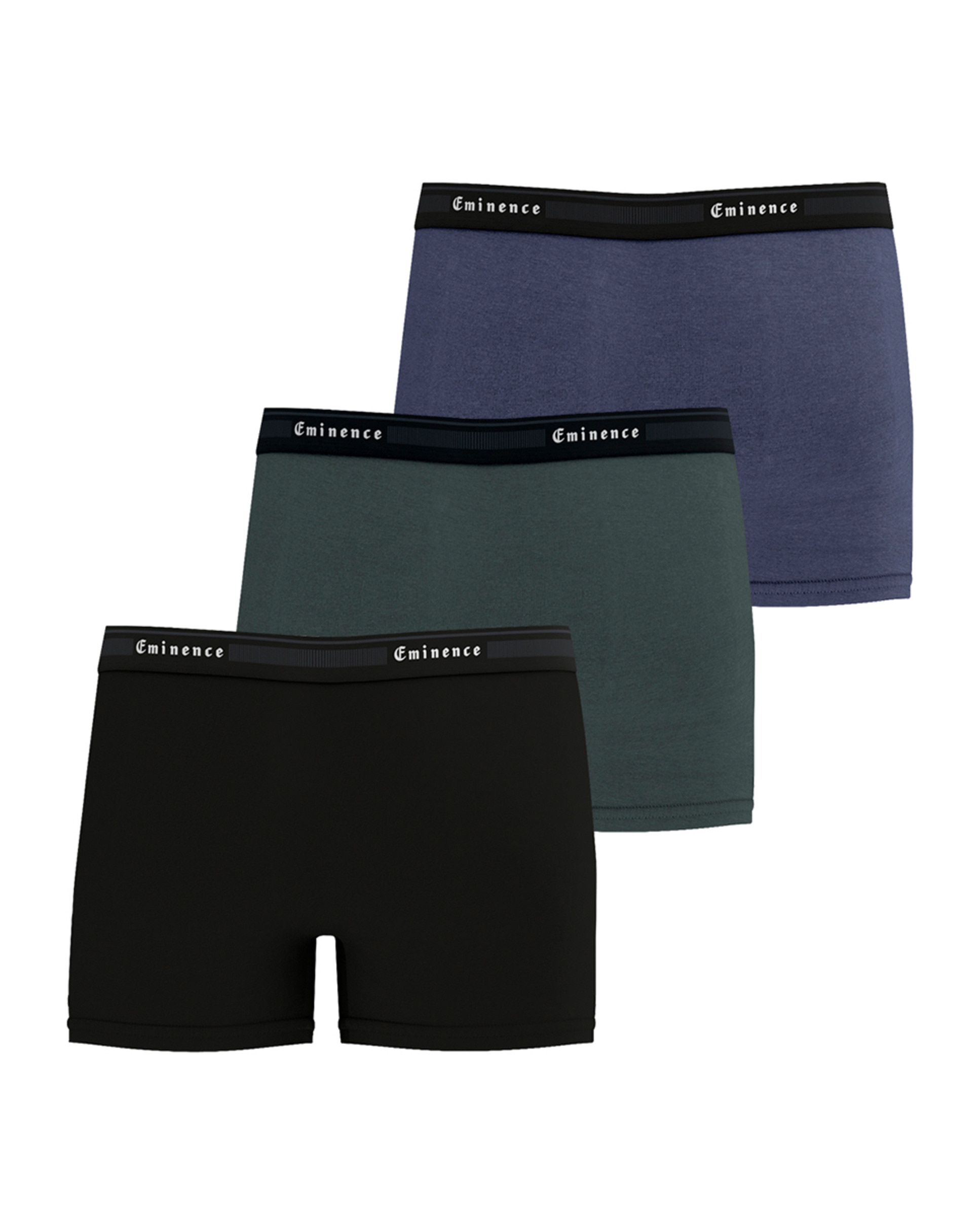 Pack de 3 Boxers Combinados de Malha Multicolor-4